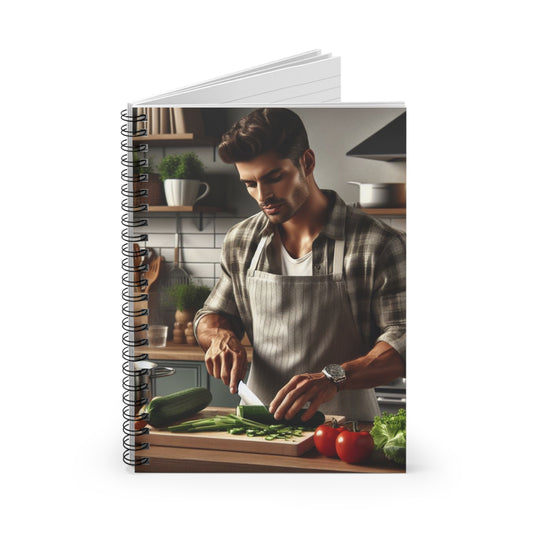 Dinner Time Spiral Notebook Paper products Printify   