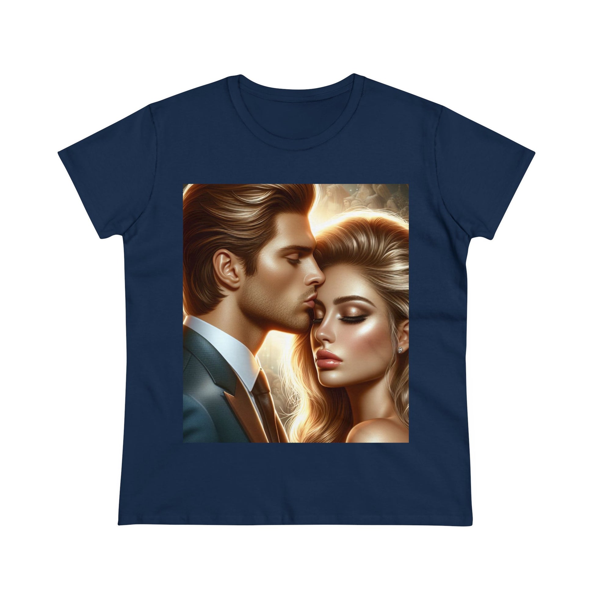 My Love T-Shirt T-Shirt Printify Navy S 