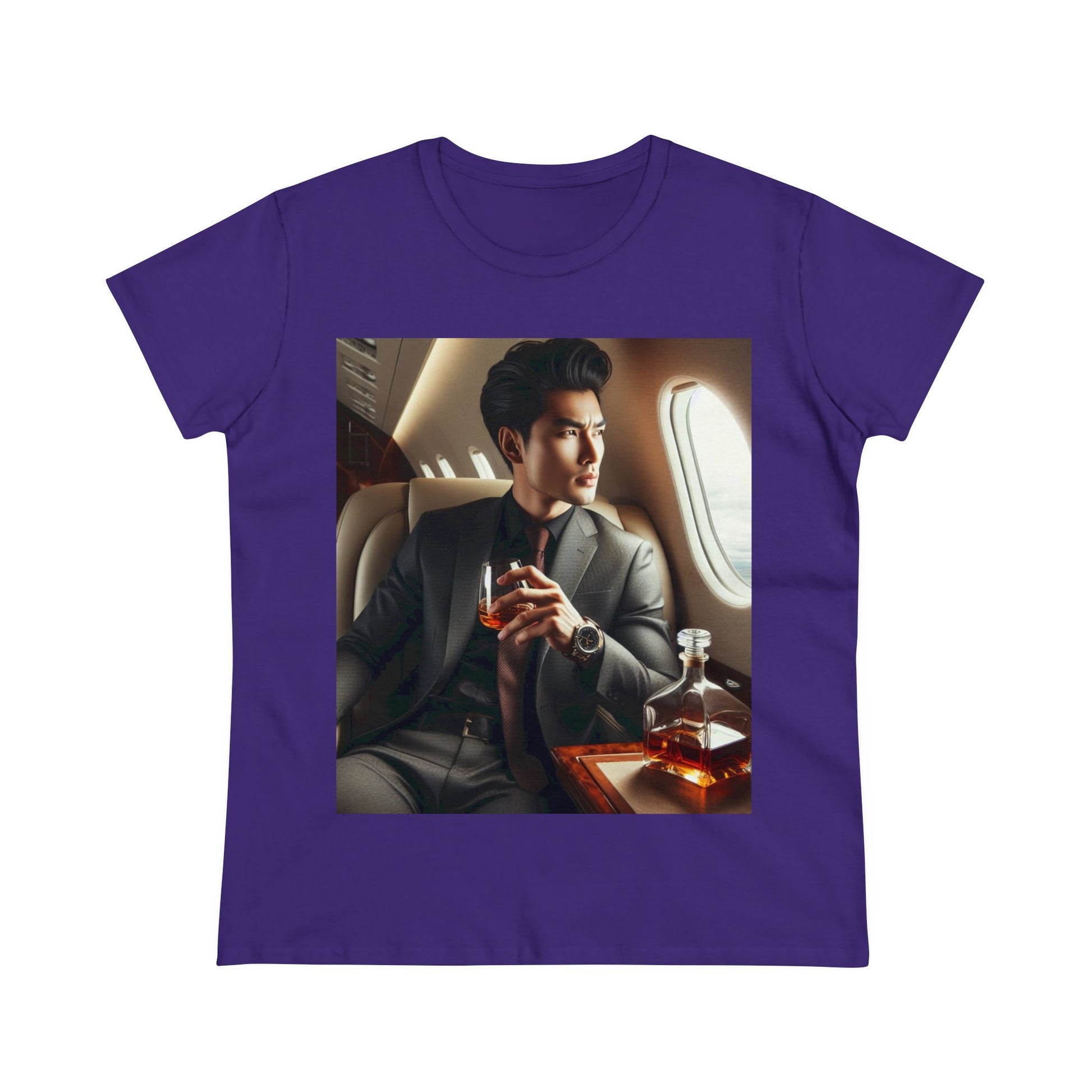 Private Business T-Shirt T-Shirt Printify Purple S 