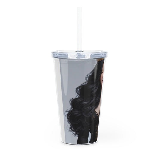 Royalty Tumbler with Straw Mug Printify   