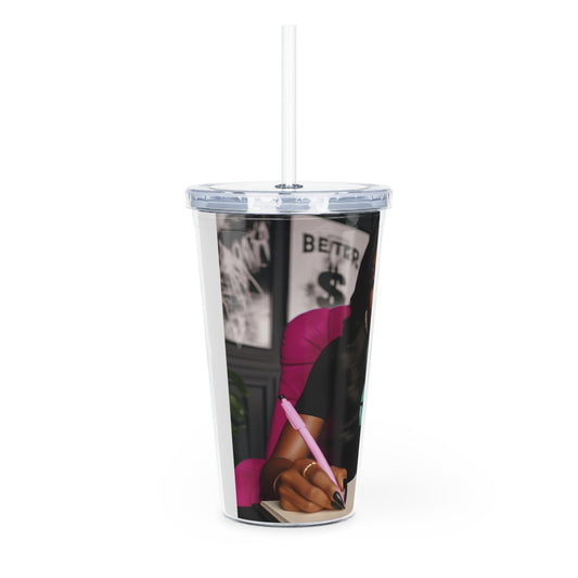 Money Maker Tumbler with Straw Mug Printify   