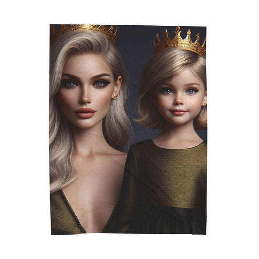 Royalty Plush Blanket All Over Prints Printify 60" × 80"  