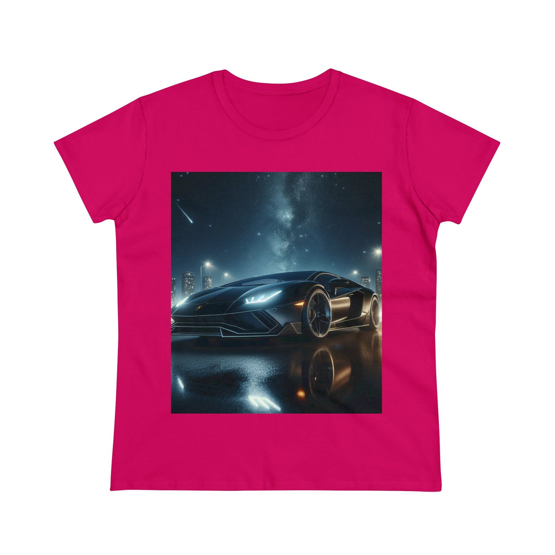 Black Lamborghini T-Shirt T-Shirt Printify Heliconia S 