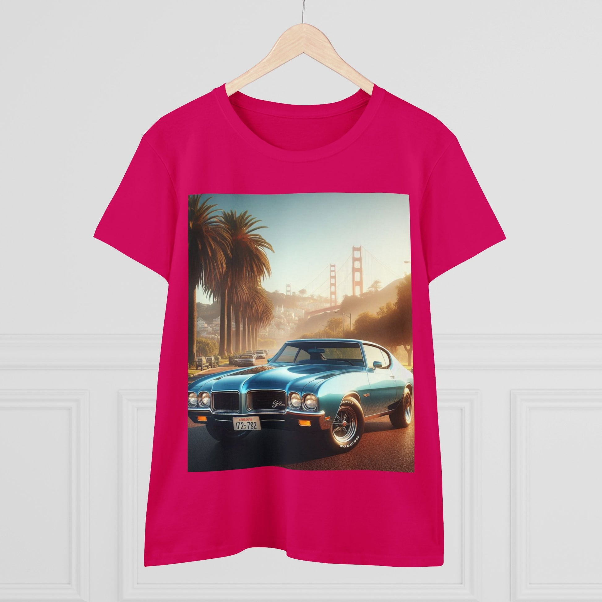 1972 Blue Buick Gran Sport T-Shirt T-Shirt Printify   