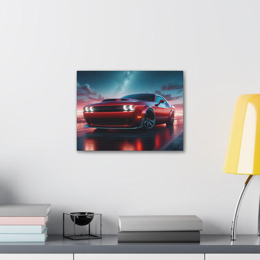 Red Challenger Canvas Canvas Printify 16″ x 12″ (Horizontal) 0.75'' 