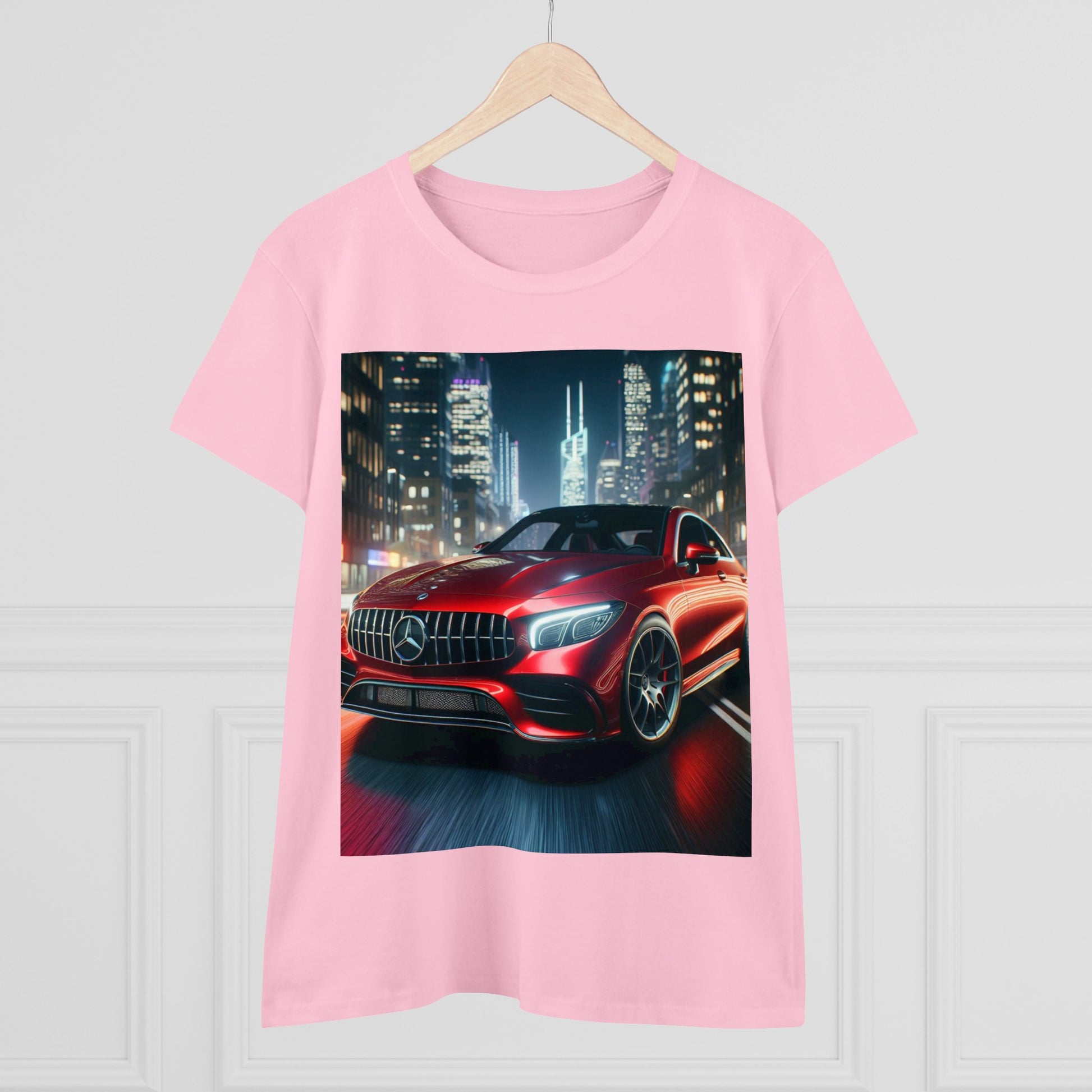 Red Mercedes T-Shirt T-Shirt Printify   