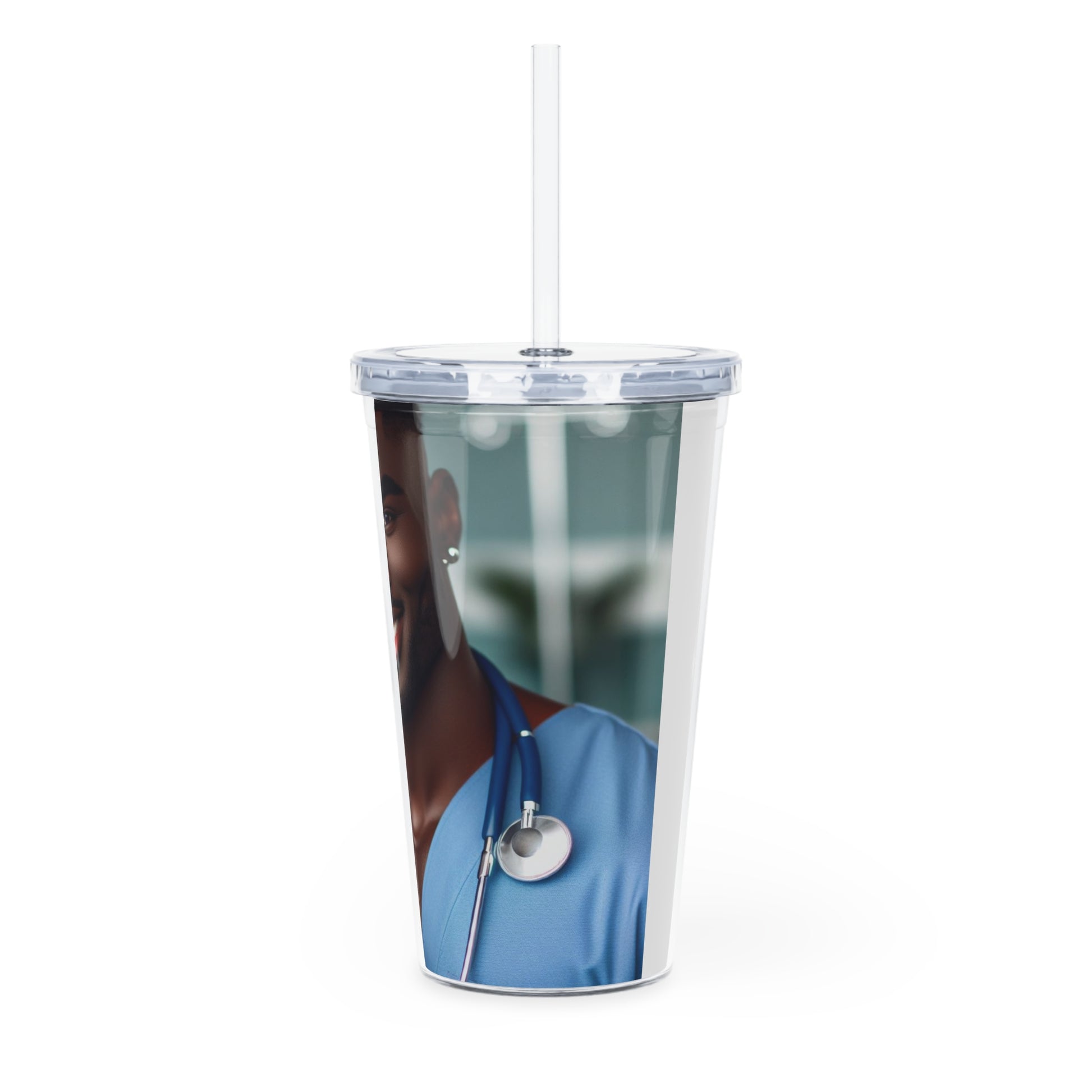 Your Favorite Nurse Tumbler with Straw Mug Printify   