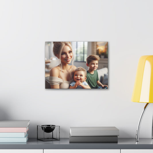 Family Time Canvas Canvas Printify 16″ x 12″ (Horizontal) 0.75'' 