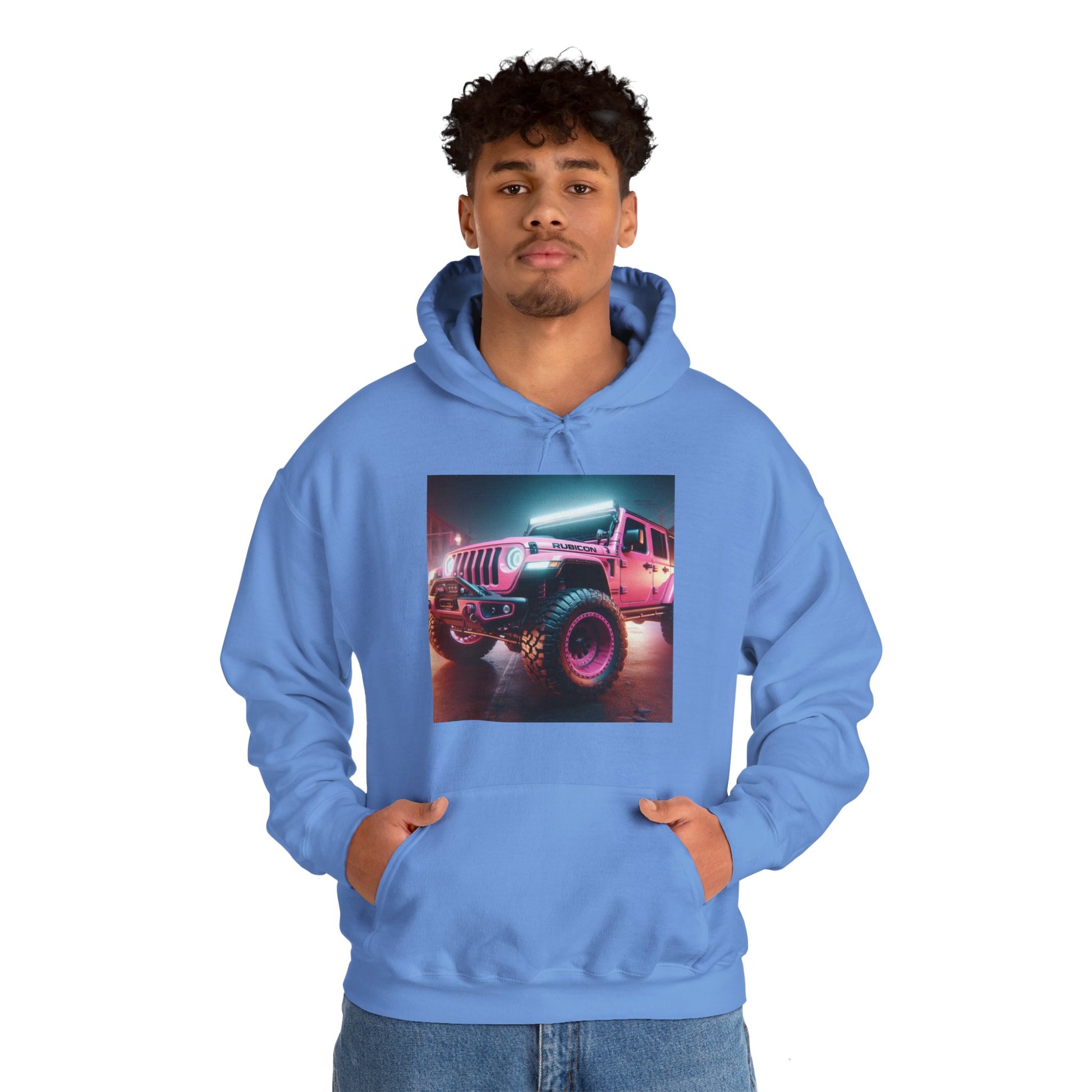 Pink Rubicon Hoodie Hoodie Printify   