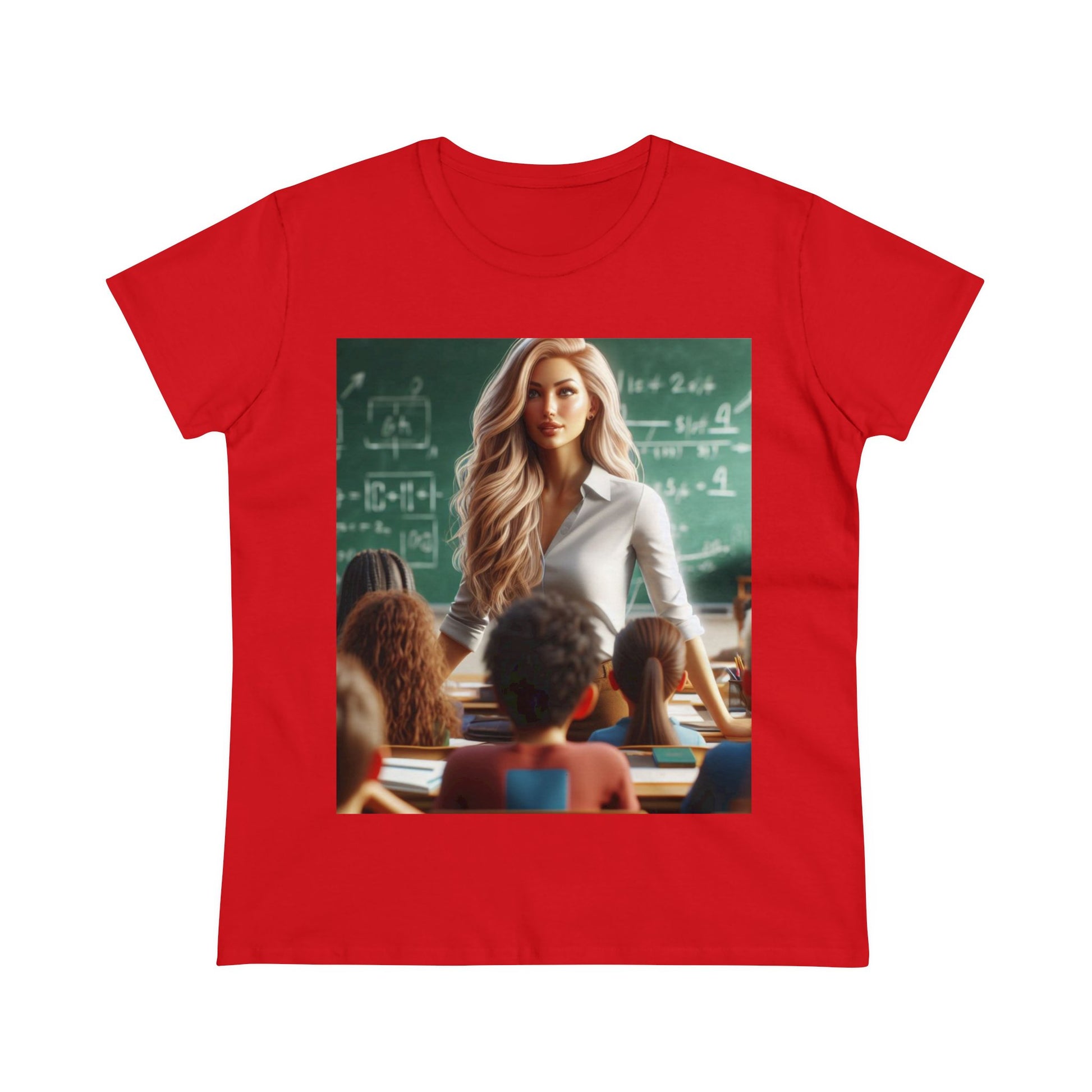 Class in Session T-Shirt T-Shirt Printify Red S 