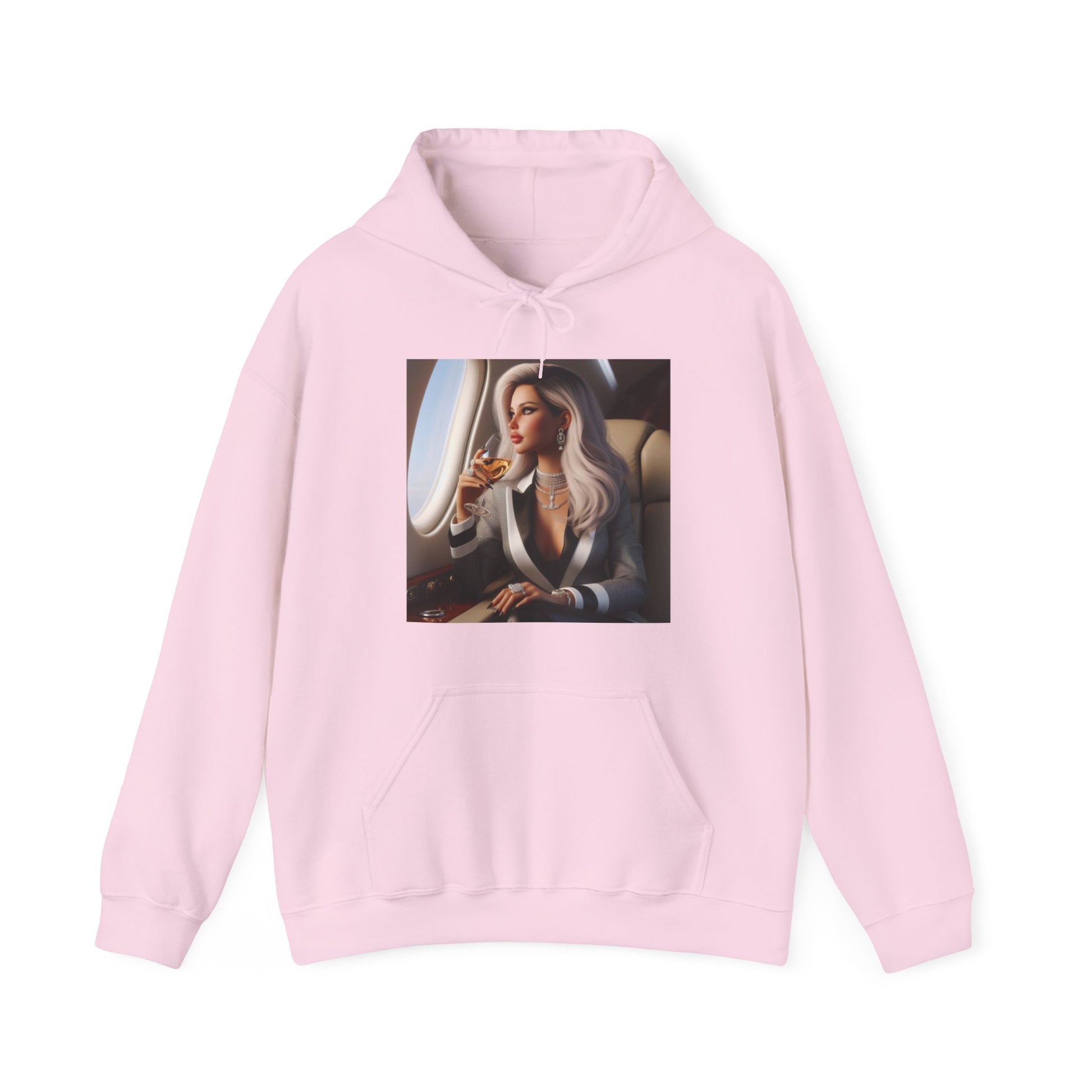 Private Business Hoodie Hoodie Printify Light Pink S 