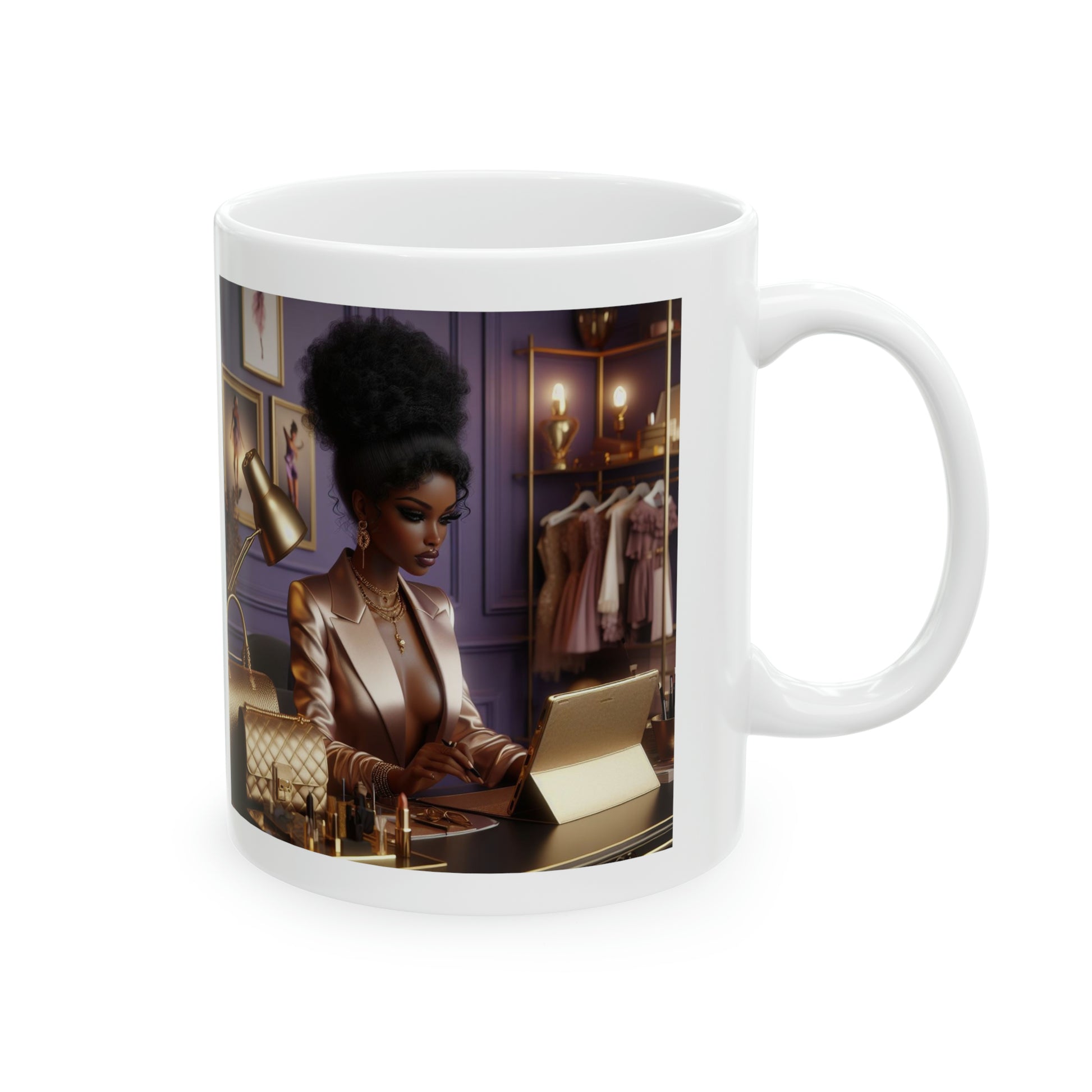 Fashion and Beauty Mug Mug Printify   