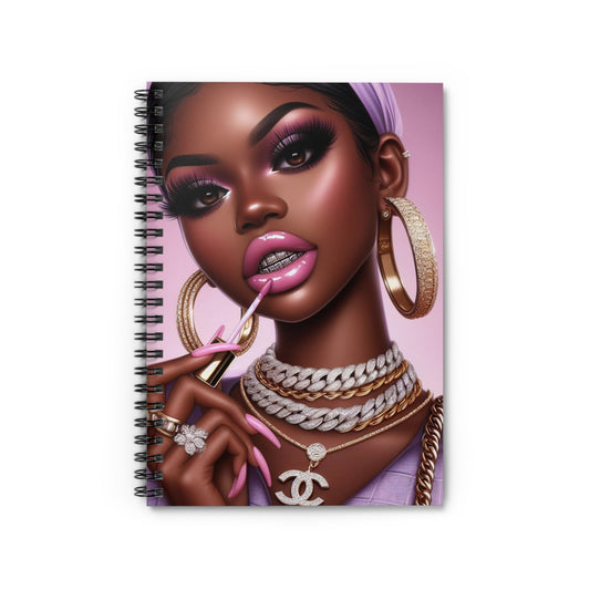 Gloss Up Spiral Notebook Paper products Printify One Size  