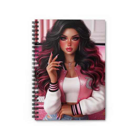 Pink Everything Spiral Notebook Paper products Printify One Size  