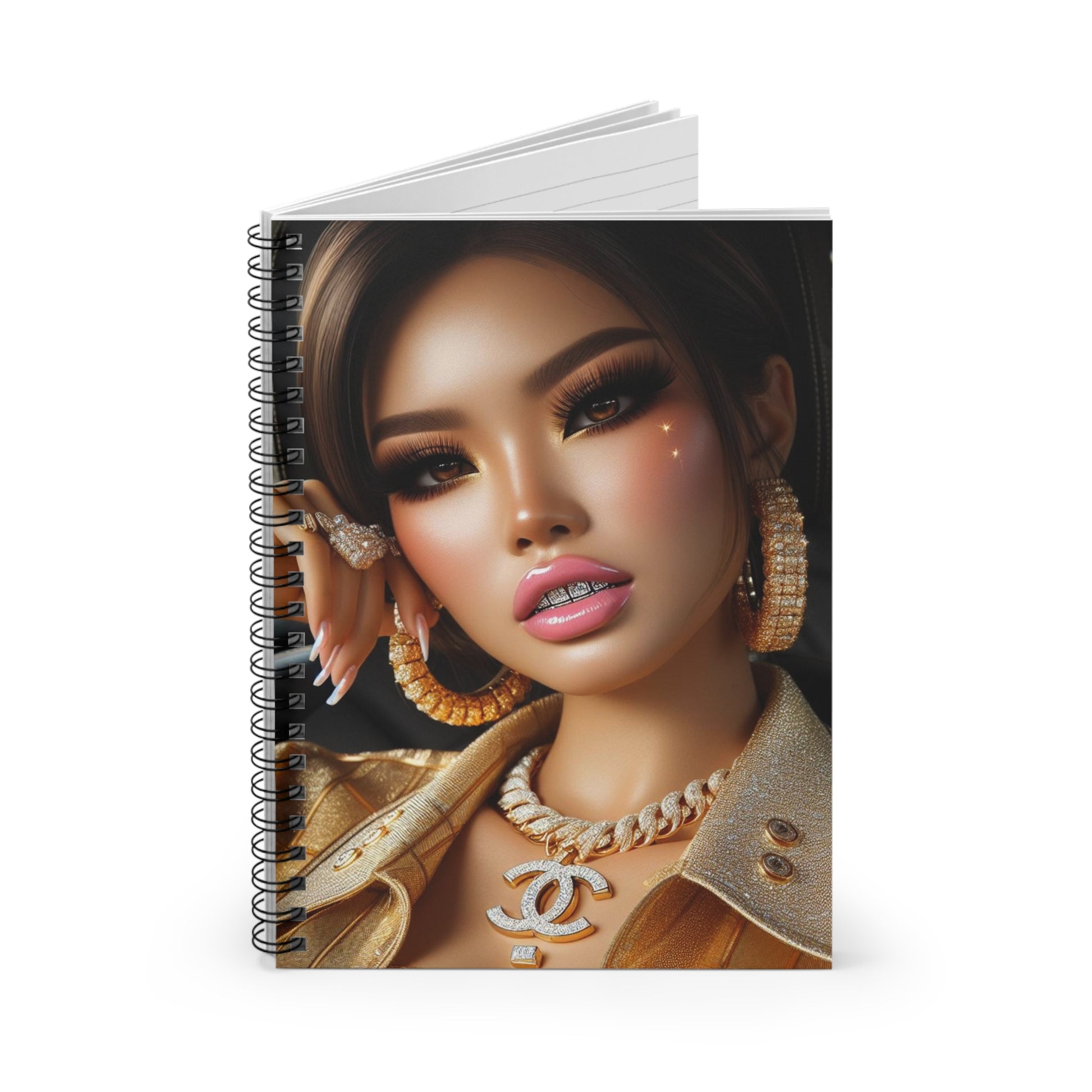 Car Beauty Spiral Notebook Paper products Printify   