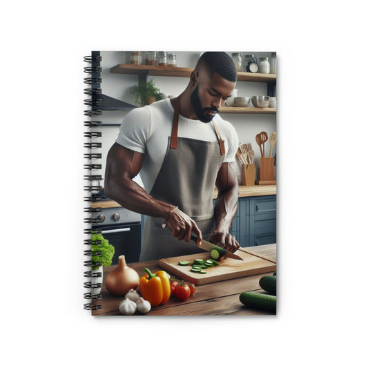 Dinner Time Spiral Notebook Paper products Printify One Size  