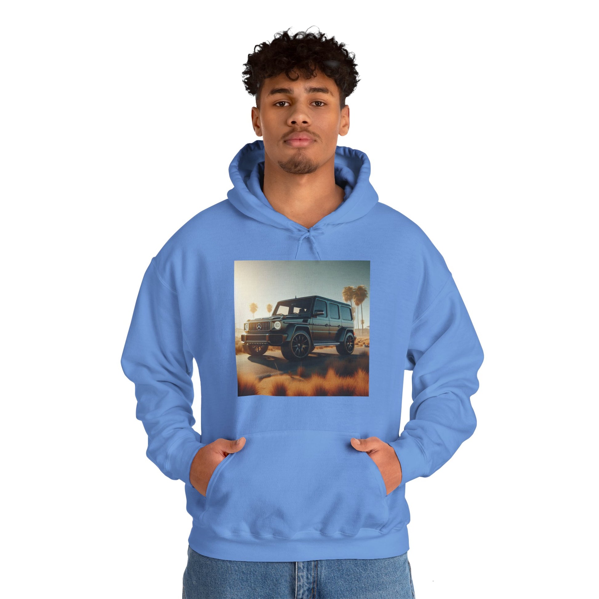 Black G-Wagon Hoodie Hoodie Printify   