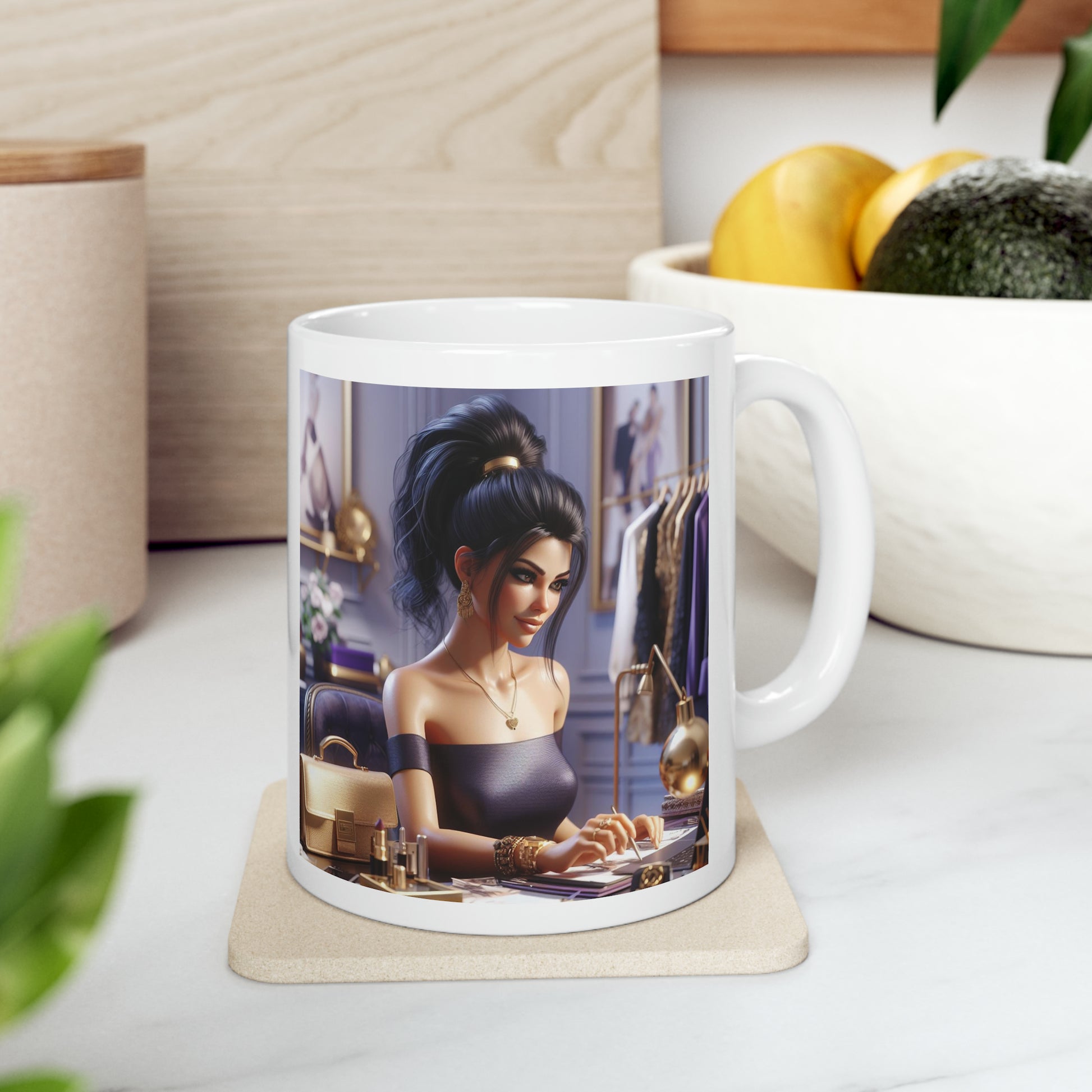 Fashion and Beauty Mug Mug Printify   