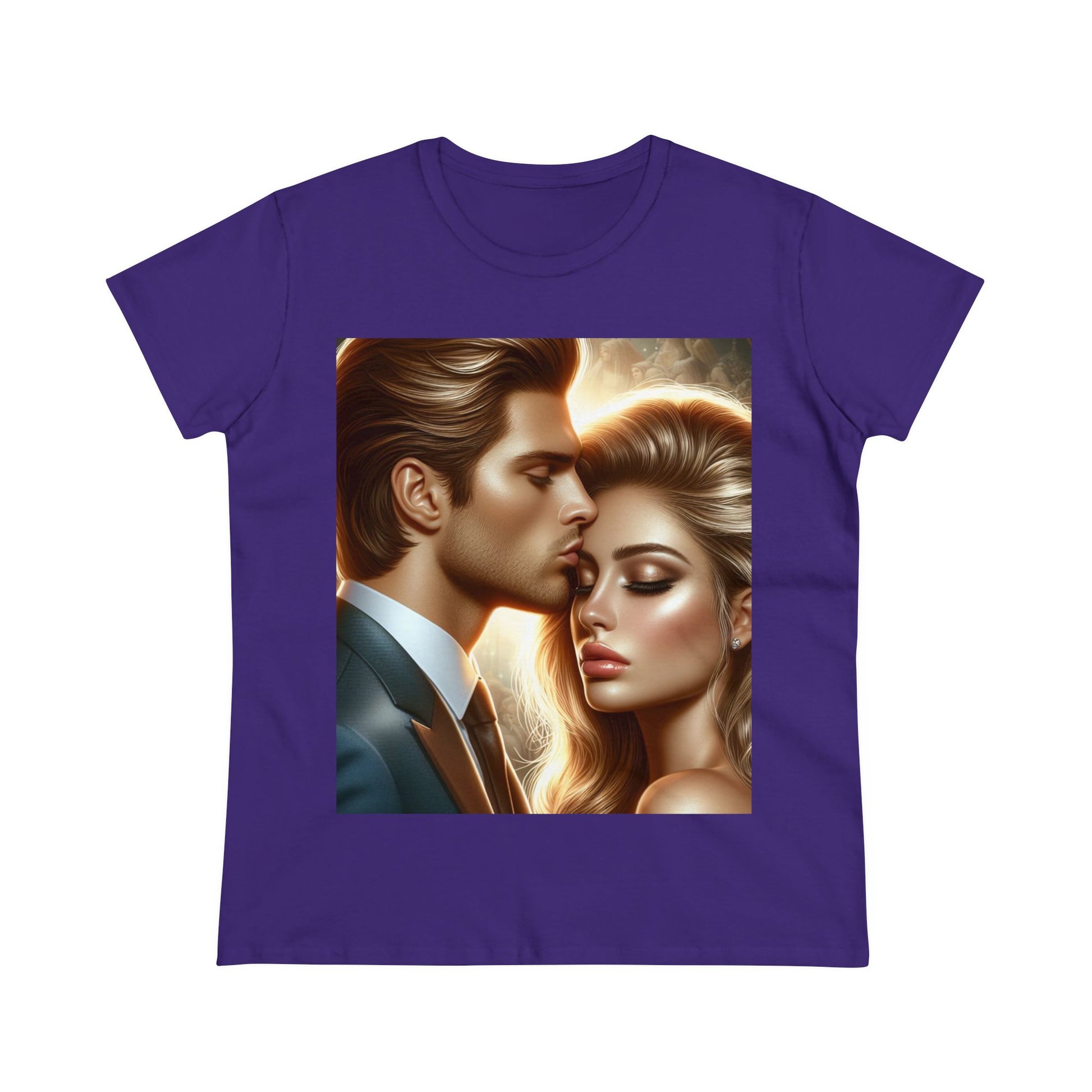 My Love T-Shirt T-Shirt Printify Purple S 