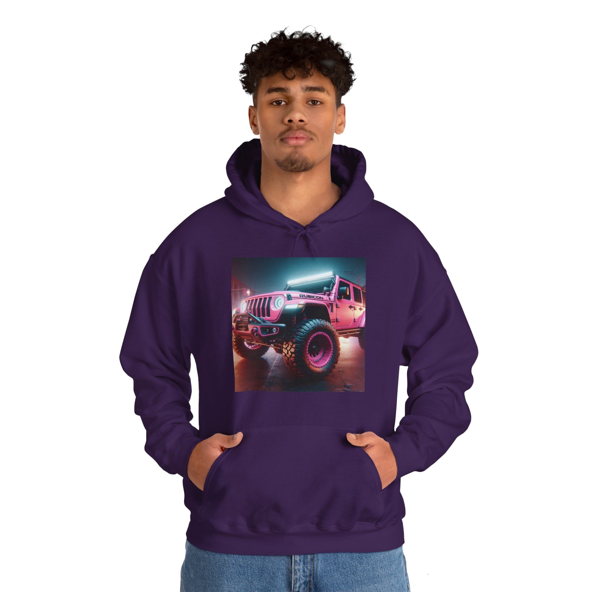 Pink Rubicon Hoodie Hoodie Printify   