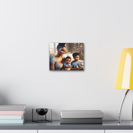 Family Time Canvas Canvas Printify 10" x 8" (Horizontal) 0.75'' 