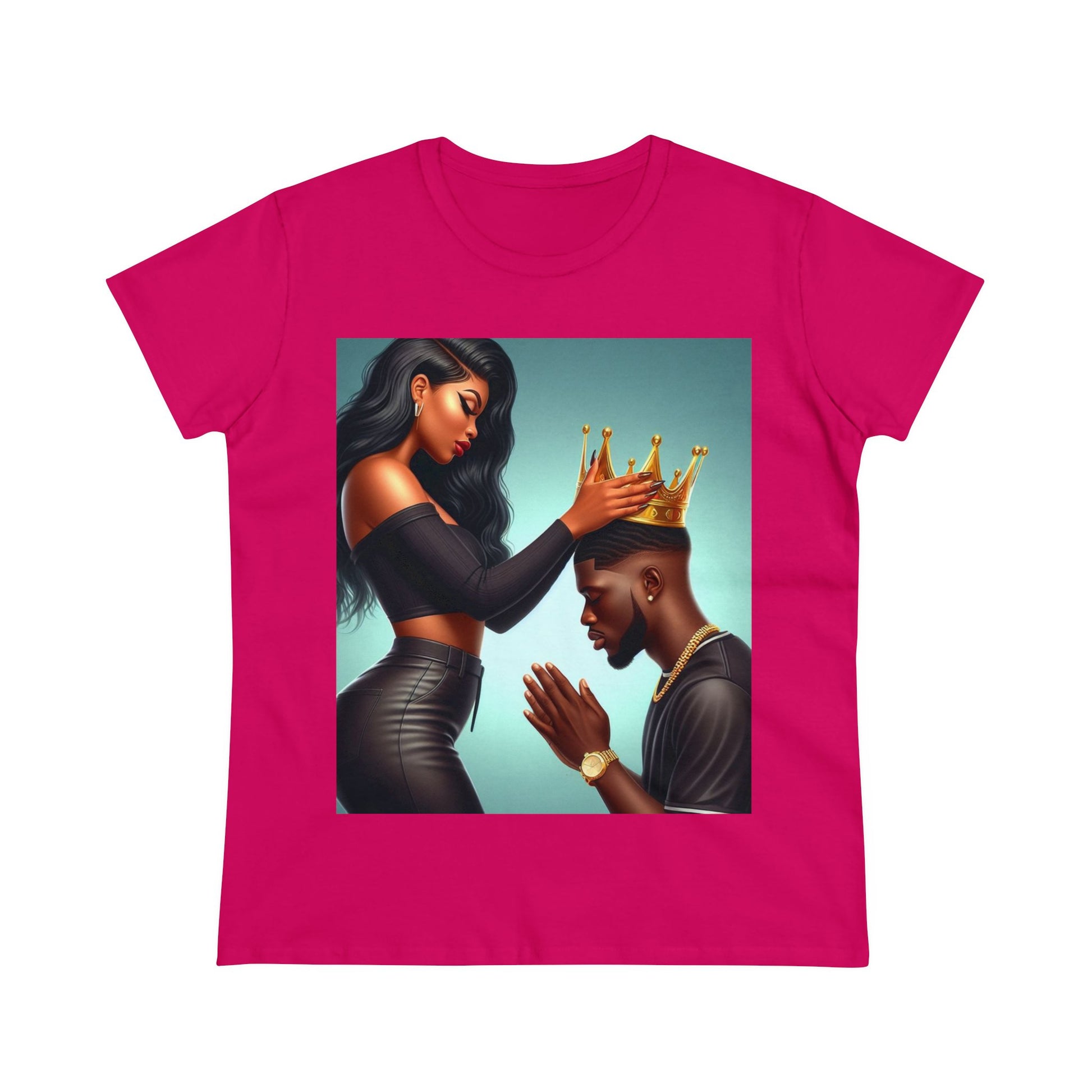 My King T-Shirt T-Shirt Printify Heliconia S 