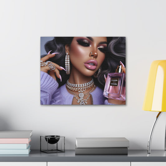 Chanel Please Canvas Canvas Printify 20″ x 16″ (Horizontal) 0.75'' 