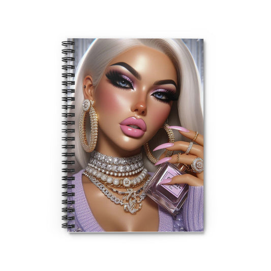 Chanel Please Spiral Notebook Paper products Printify One Size  