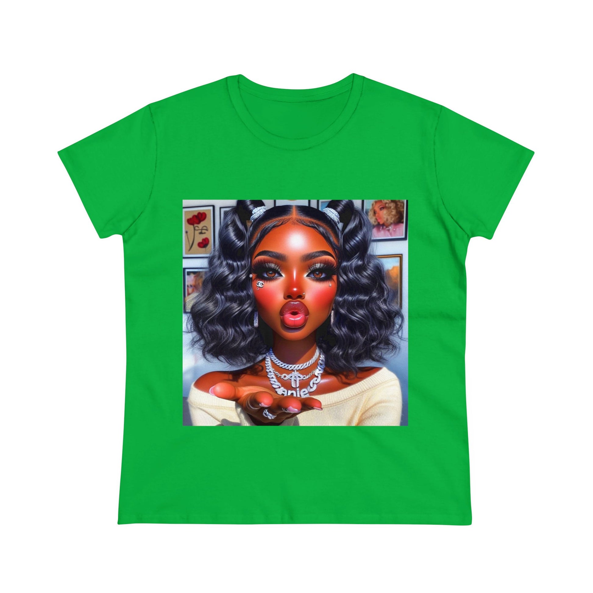 Muah T-Shirt T-Shirt Printify Irish Green S 