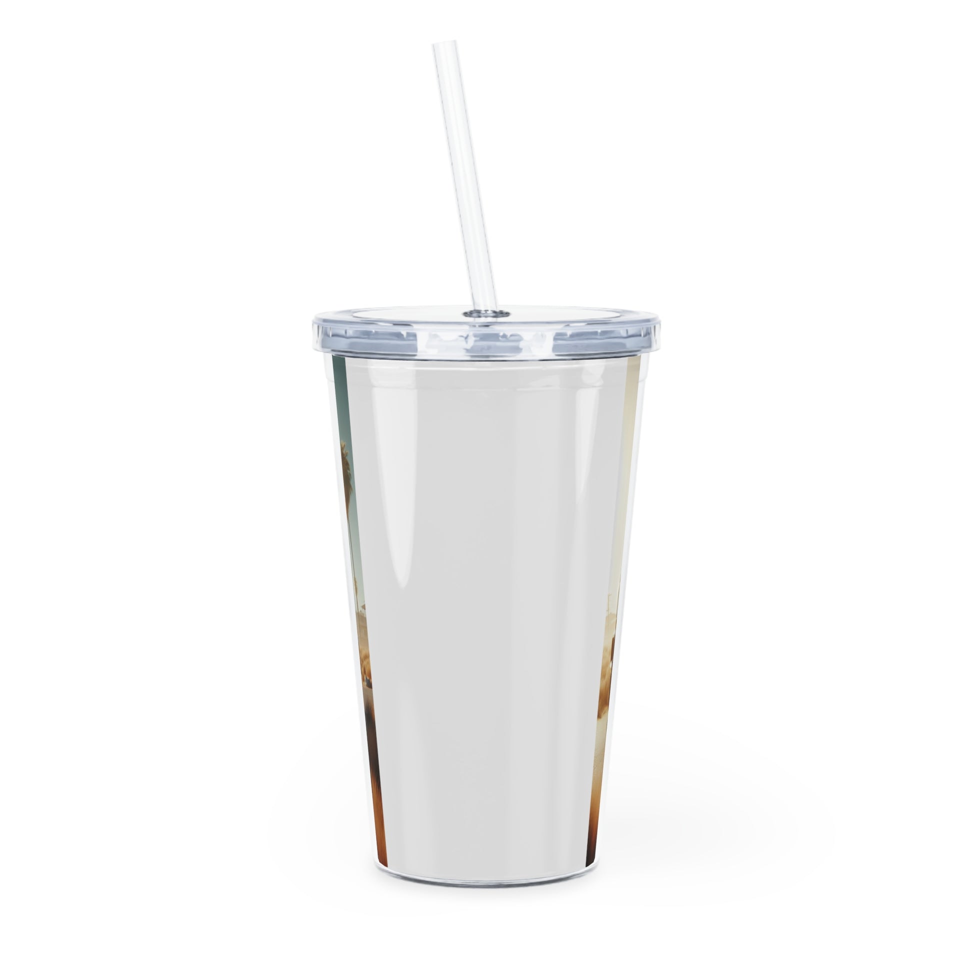 Black G-Wagon Tumbler with Straw Mug Printify   