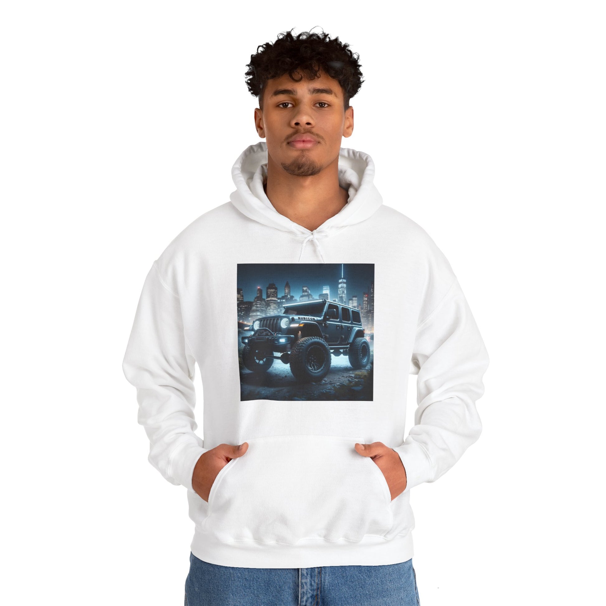 Gray Rubicon Hoodie Hoodie Printify   