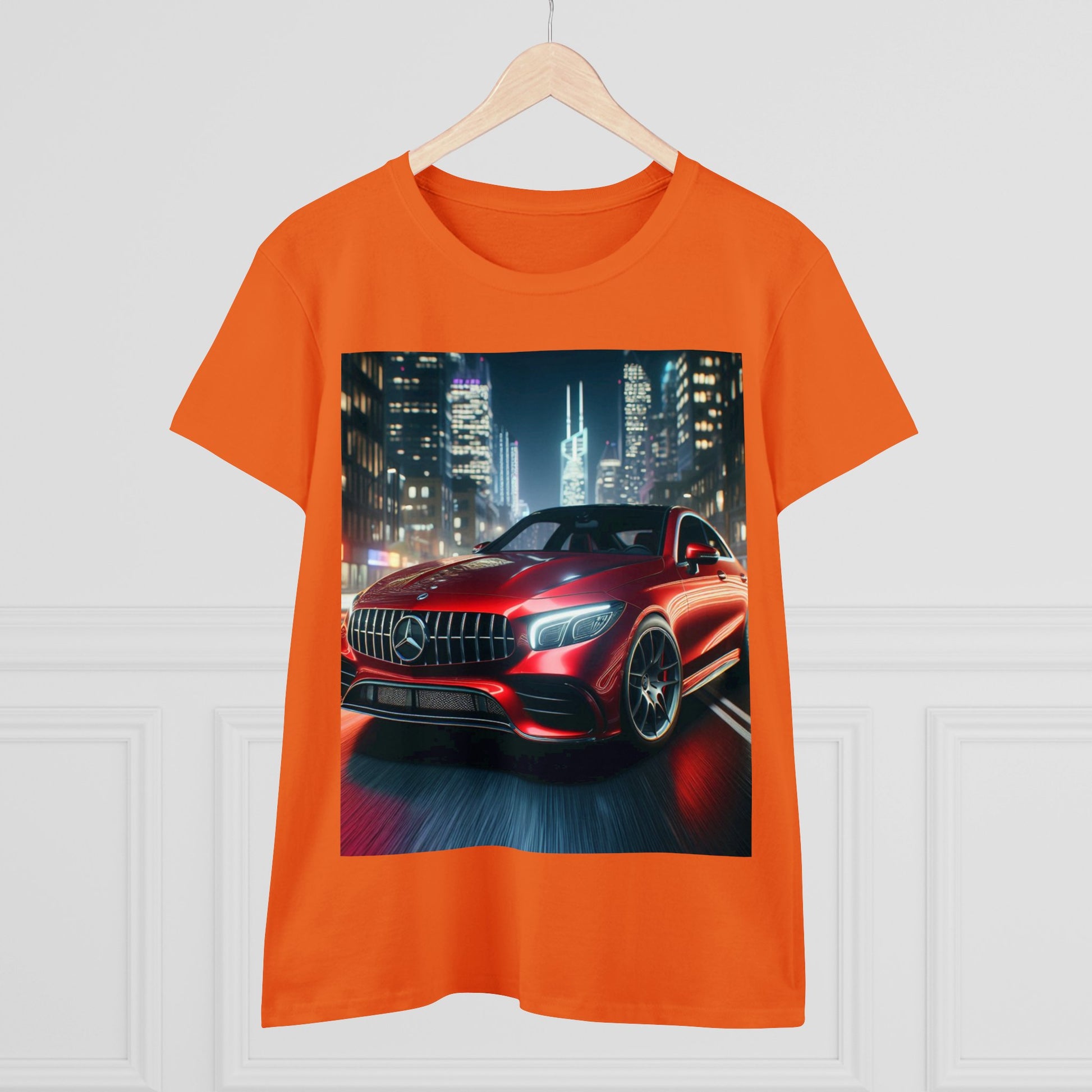 Red Mercedes T-Shirt T-Shirt Printify   