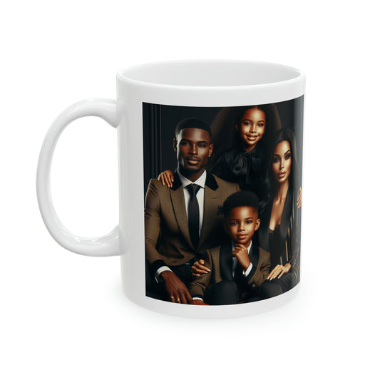 Family Portrait Mug Mug Printify 11oz  