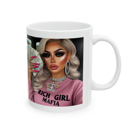 Rich Girl Mafia Mug Mug Printify   