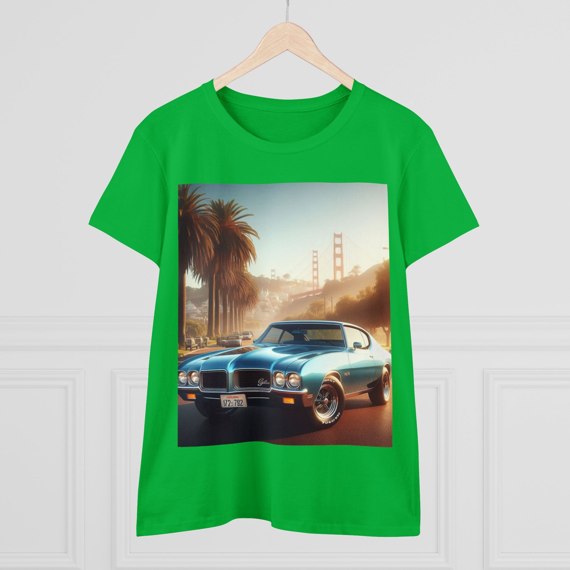 1972 Blue Buick Gran Sport T-Shirt T-Shirt Printify   