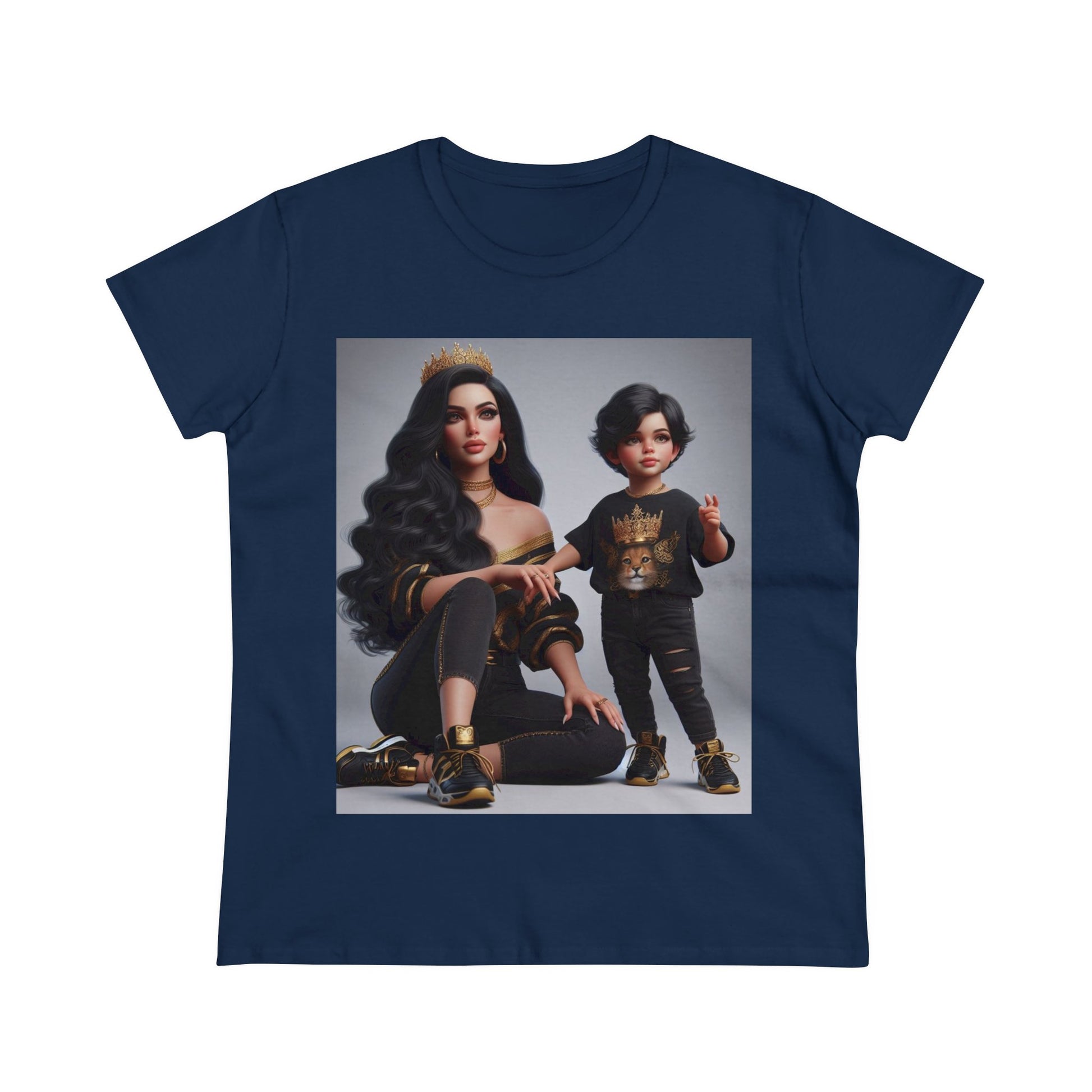 Royalty T-Shirt T-Shirt Printify Navy S 