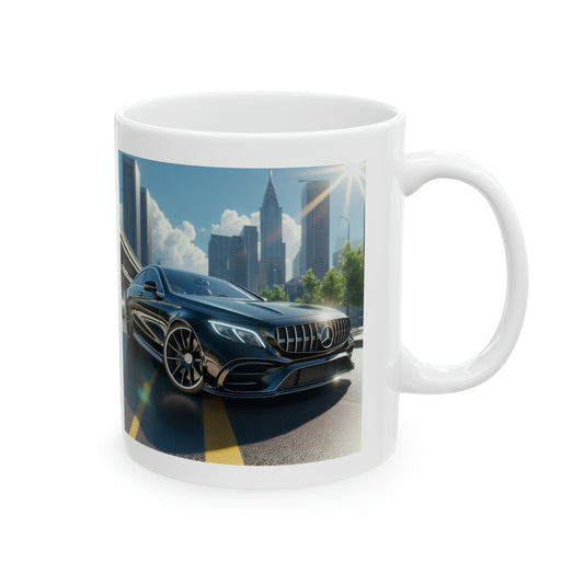 Black Mercedes Mug Mug Printify   