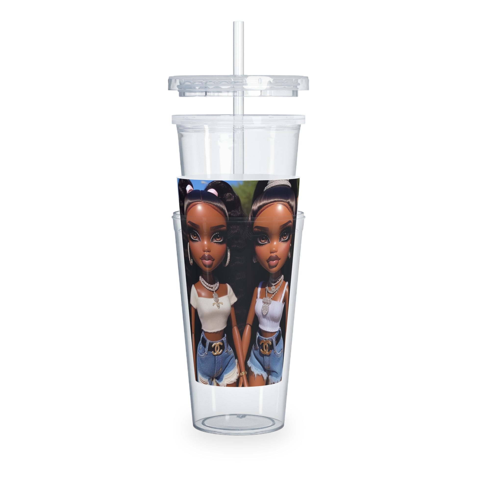 Bratz Tumbler with Straw Mug Printify   