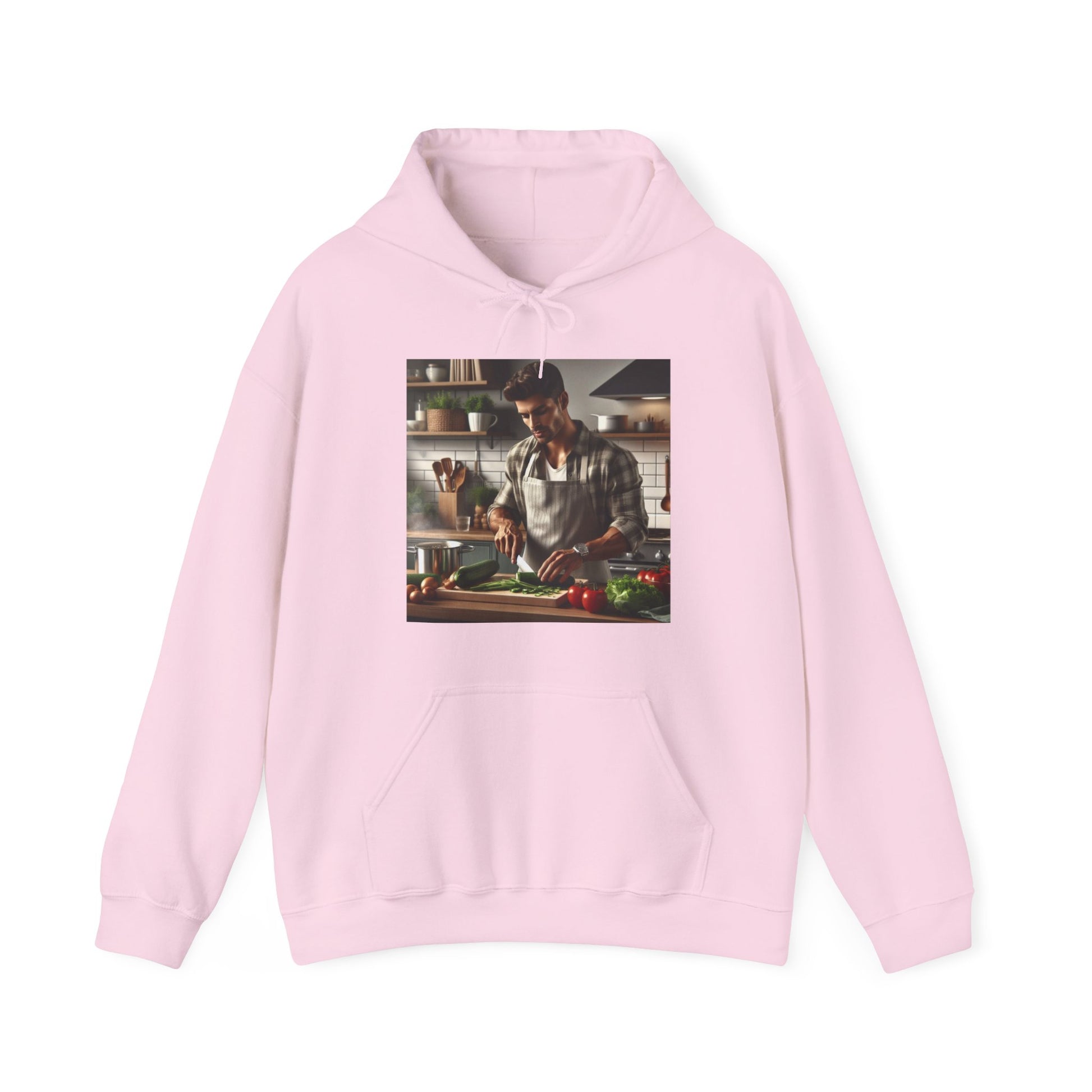 Dinner Time Hoodie Hoodie Printify Light Pink S 