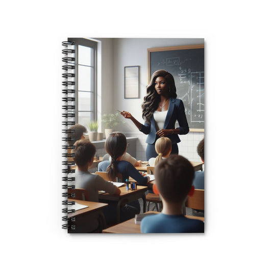 Class in Session Spiral Notebook Paper products Printify One Size  