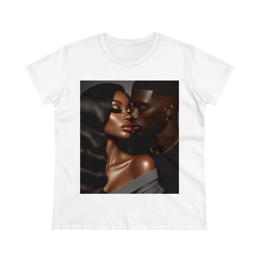 Kiss Me T-Shirt T-Shirt Printify White S 