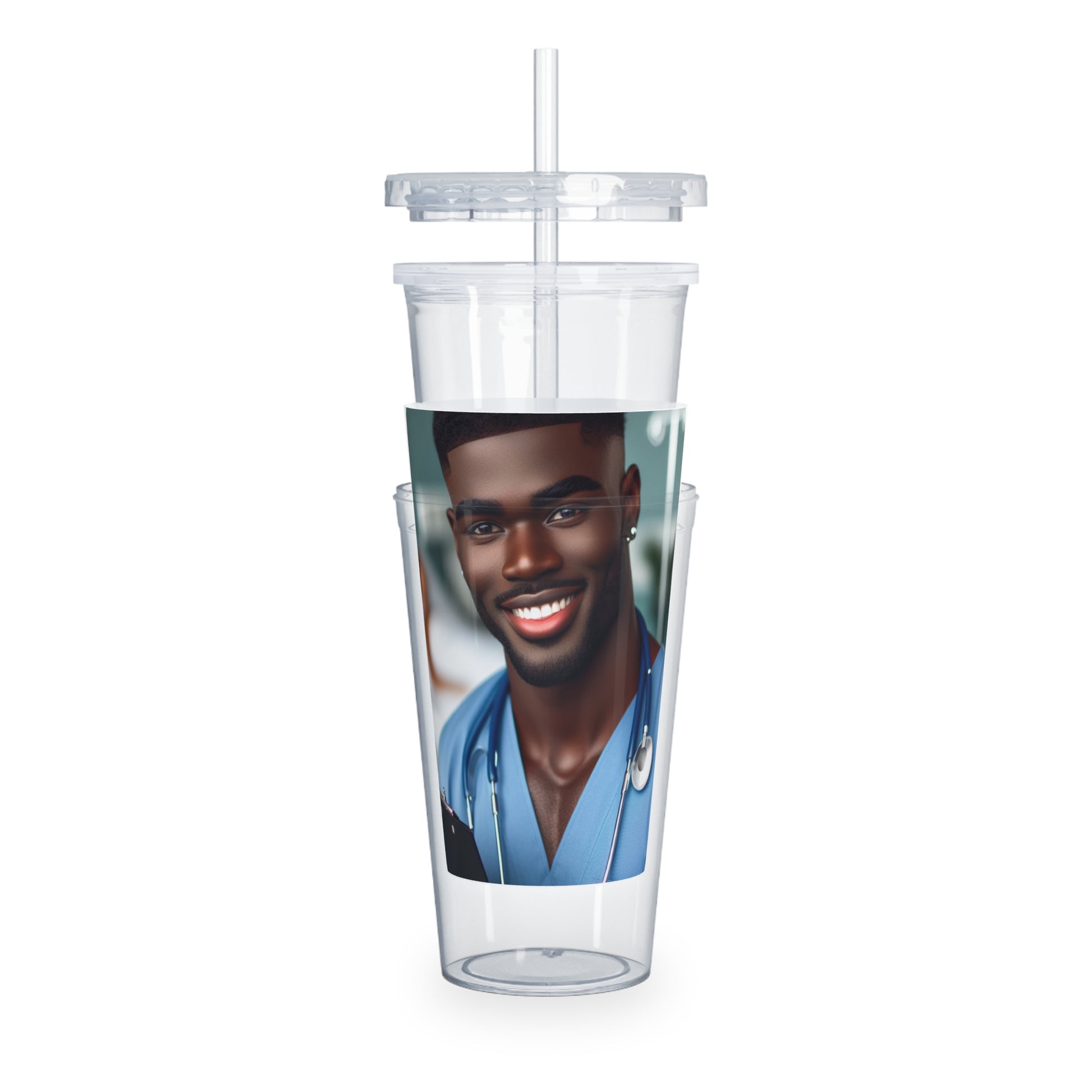 Your Favorite Nurse Tumbler with Straw Mug Printify   