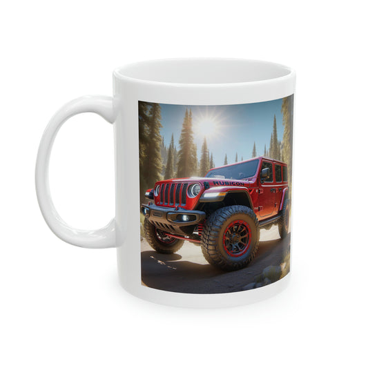 Red Rubicon Mug Mug Printify 11oz  