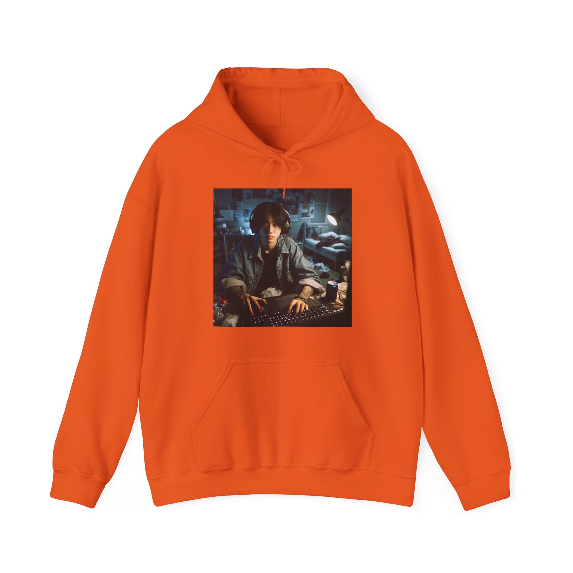 Game Time Hoodie Hoodie Printify Orange S 