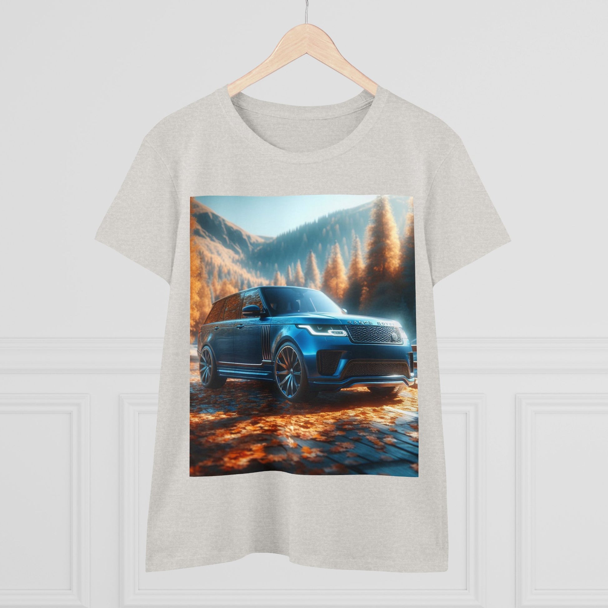 Blue Range Rover T-Shirt T-Shirt Printify   