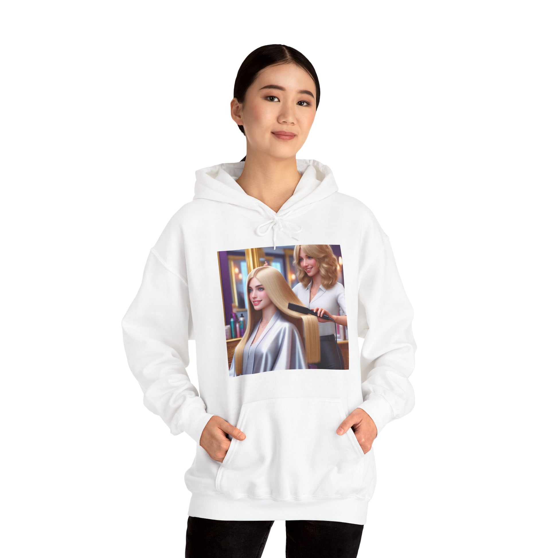 Hair Day Hoodie Hoodie Printify   