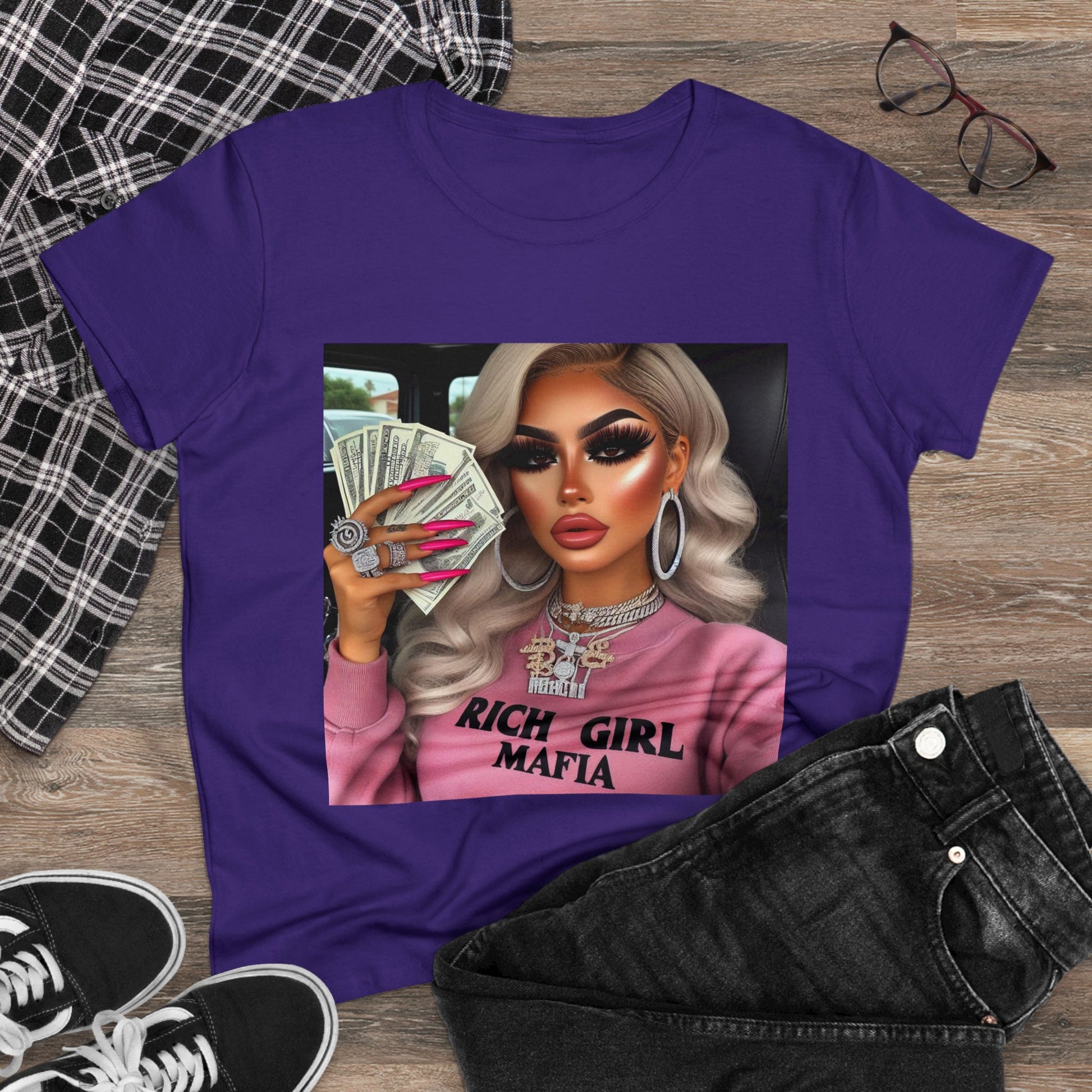 Rich Girl Mafia T-Shirt T-Shirt Printify   