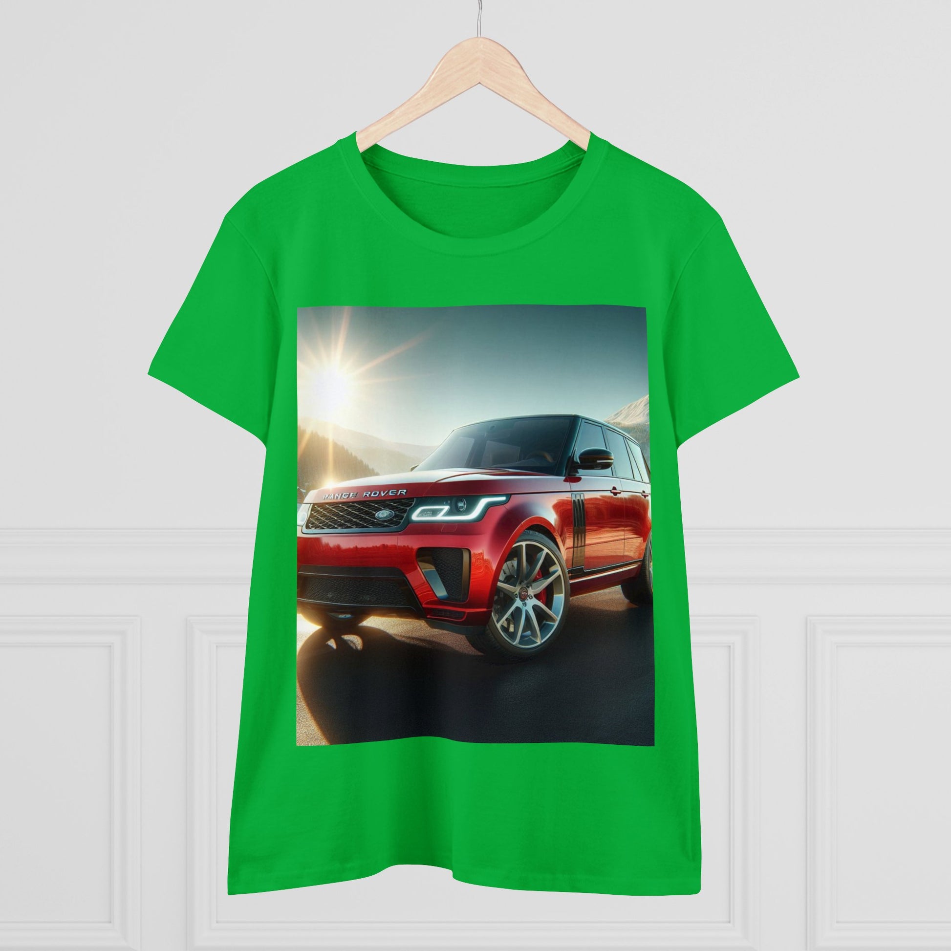 Red Range Rover T-Shirt T-Shirt Printify   