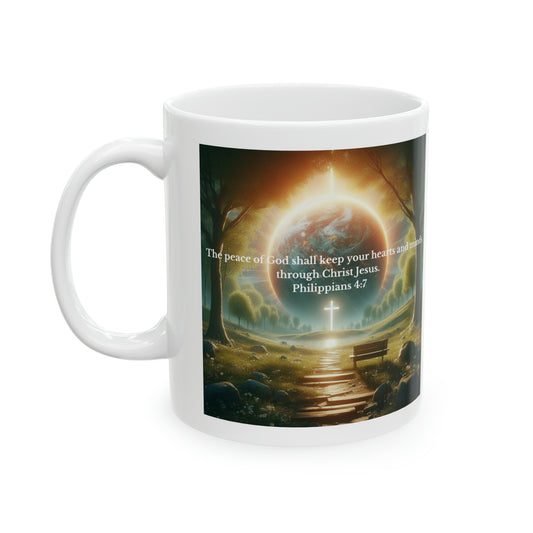 Philippians 4:7 Mug Mug Printify 11oz  