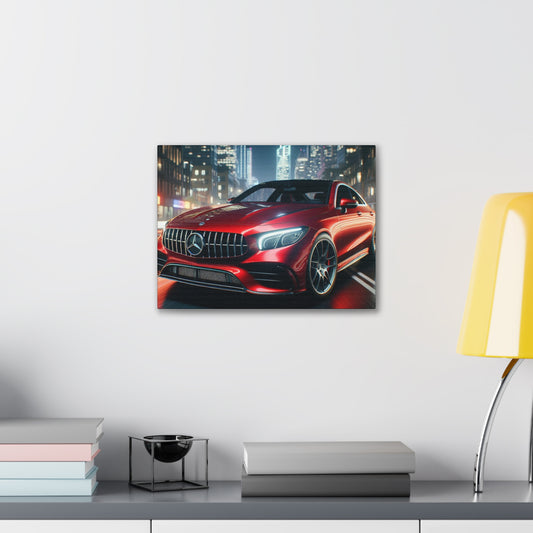 Red Mercedes Canvas Canvas Printify 16″ x 12″ (Horizontal) 0.75'' 